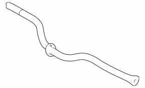 Rear stabilizer bar Lexus NX300h 15-17