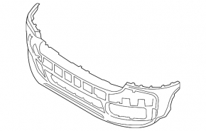 Mini Cooper Countryman F60 17-20 ALL4 front bumper