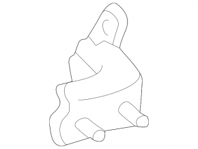 Upper rear right door hinge for Lexus IS200 IS300 99-05