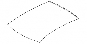Metal roof Nissan Maxima A36 16-23 without sunroof