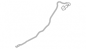 Fuel filler flap cable Hyundai Veloster 12-17