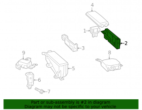 Fuse box underhood right Lexus IS250 06-13 gray