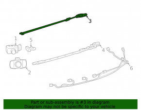 Lexus NX300 18-21 Foot Trunk Opening Sensor with Bracket
