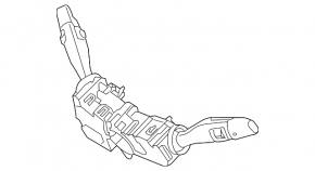 Kia Sportage 17-18 steering column switches under fog lights