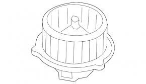 Motor heater fan Hyundai Veloster 12-17