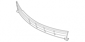 Mazda6 09-13 Front Bumper Lower Grille