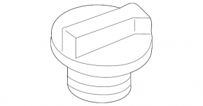 Oil filler cap Mazda CX-9 16- 2.5T