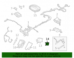 Converter bracket Ford Escape MK4 20-22 hybrid