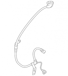 ABS sensor rear right Mazda CX-9 16-21
