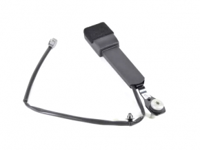 Jeep Grand Cherokee WK2 14-18 passenger seat belt latch, black, with sensor