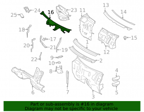 Water separator plastic Mercedes W221