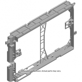 Frame for mounting radiators Chevrolet Volt 11-15 plastic