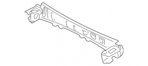 Lexus RX300 98-03 metal windshield wiper pan