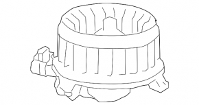 Subaru BRZ 13-20 heater fan motor