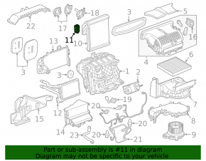 Chevrolet Malibu 19-A/C Heater Valve