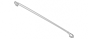 Kia Sorento 21-24 HEV, PHEV rear hood seal on the grille