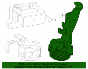 Chevrolet Equinox EV 24-26 front warning signal