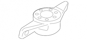 Rear left shock absorber support for Lincoln MKZ 13-16