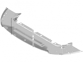 Front Bumper Guard for Ford C-Max MK2 13-18