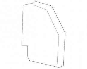 Left ventilation shield Ford Transit Connect MK2 13-23