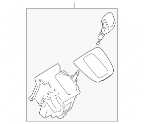 Gearbox shifter Ford Transit Connect MK2 13-