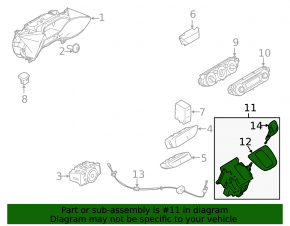 Gearbox shifter Ford Transit Connect MK2 13-