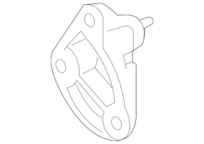 Front right axle shaft bracket Ford Ecosport 18-22 rusty