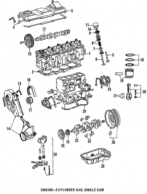 VW Jetta 11-15 USA 2.0 Crankshaft