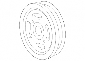 Crankshaft Pulley Toyota Highlander 14-19 2.7 1ARFE