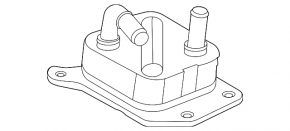 Oil cooler for Nissan Rogue 21-21 2.5 us built