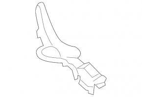 Hood seal right BMW 3 F30 12-18