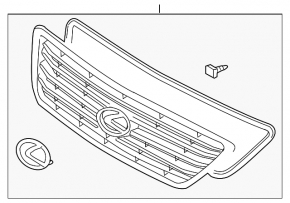 Lexus GX470 grille 03-09