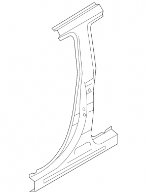 Body pillar central right Mitsubishi Outlander Sport ASX 10-23