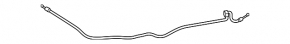 Hood release cable Mitsubishi Outlander Sport ASX 10-