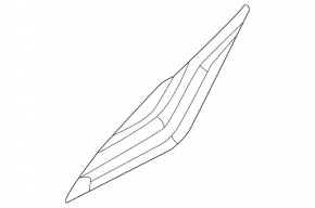 Front right side door trim for Nissan Ariya 23-25