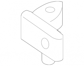 Door hinge upper front right Audi A3 8V 15-20 4d