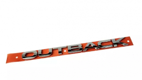 Emblem inscription Outback trunk door Subaru Outback 10-14