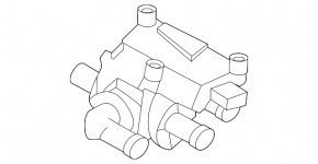 Porsche Taycan 20-26 Cooling System Valve Second