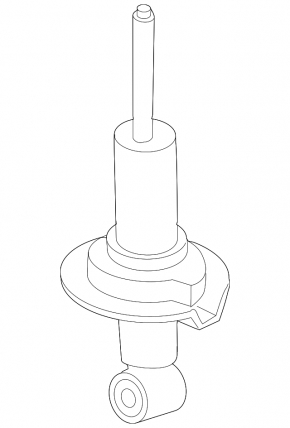 Front left shock absorber Infiniti QX56 QX80 10-20