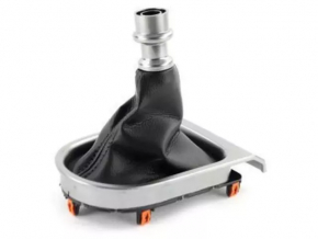 Ford Mustang mk6 15-20 manual transmission shifter cover chrome