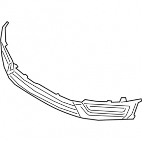 Lower grille of the front bumper Lincoln Nautilus 19-23 for parking sensors