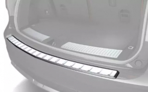Rear bumper trim Acura MDX 17-20 rest, chrome