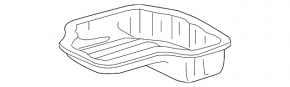 Lexus GX 03-09 engine oil pan