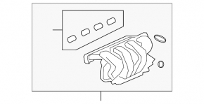 Mitsubishi Outlander 18-21 2.0, 2.4, PHEV intake manifold