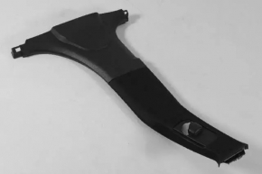 Center pillar trim belt left Dodge Charger 11- black