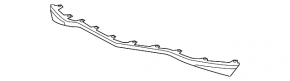 Front Bumper Lip Central Chevrolet Impala 14-20