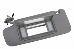 Left visor Chevrolet Malibu 16-25 gray with backlight