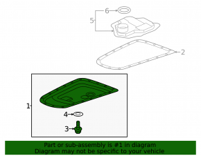 Mitsubishi Outlander 16-20 FWD transmission pan dents