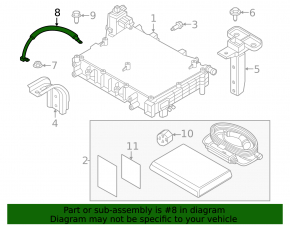Nissan Ariya 23-25 On-Board Charger Ground Wire
