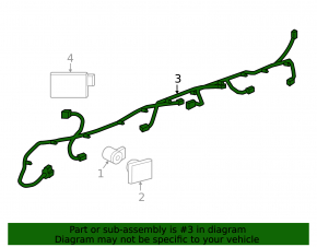 Chevrolet Bolt 17 rear bumper wiring